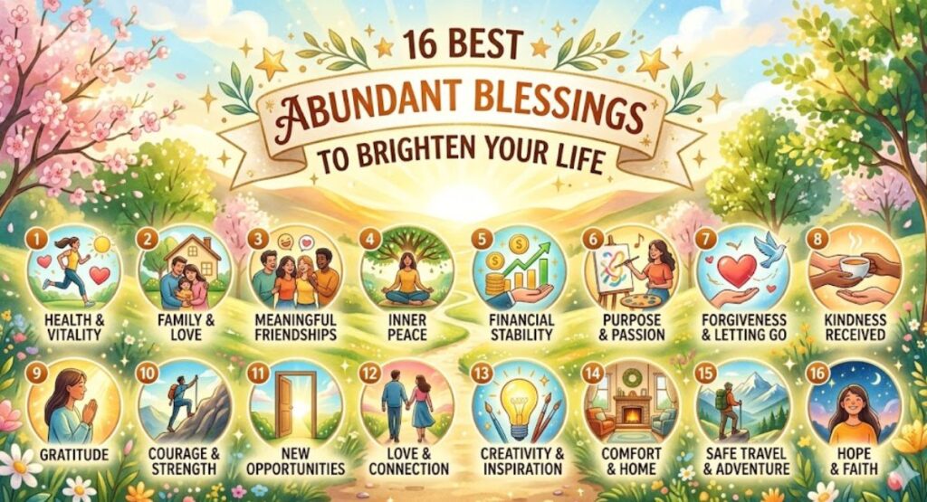 16 Best Abundant Blessings To Brighten Your Life