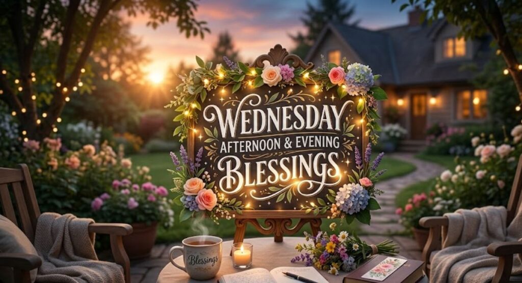 Afternoon And Evening Wednesday Blessings