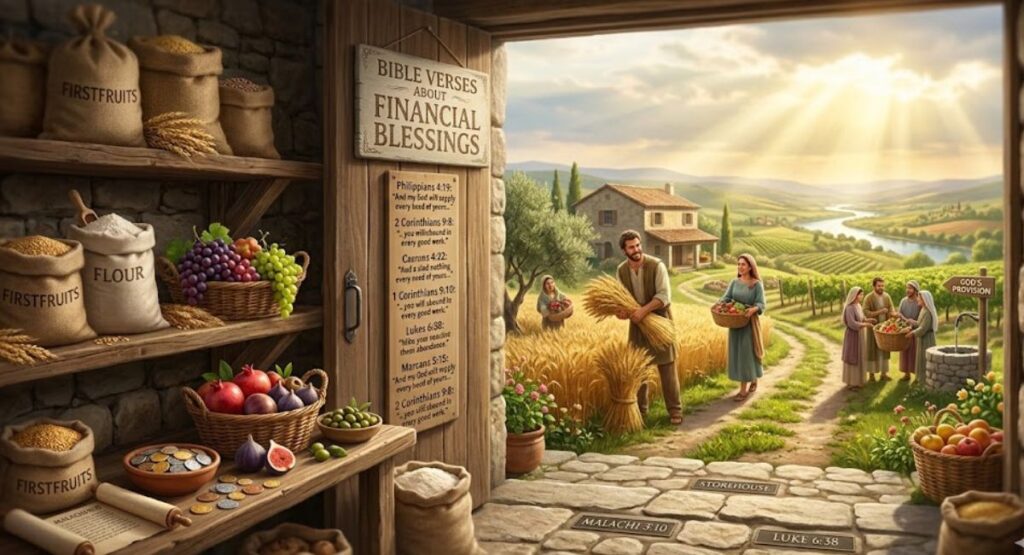 Bible Verses About Financial Blessings