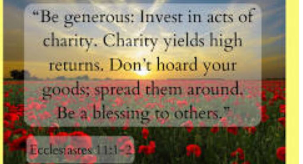 Bible Verses About Giving and Generosity