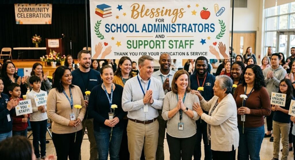 Blessings For School Administrators And Support Staff