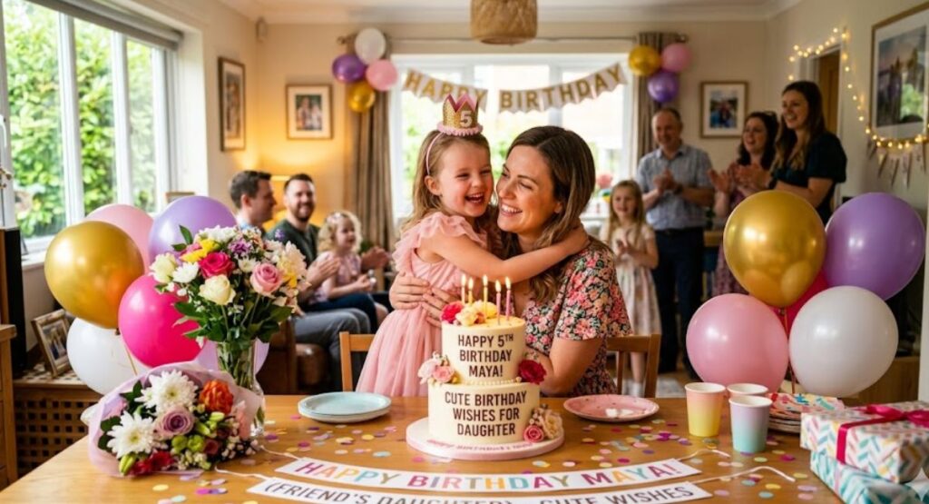 Cute Birthday Wishes for Friend’s Daughter