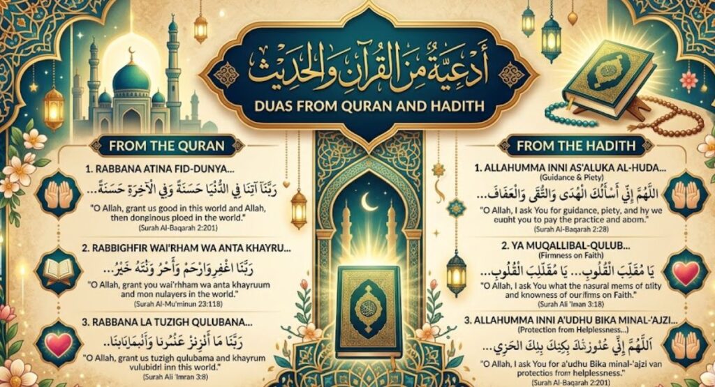 Duas from Quran and Hadith