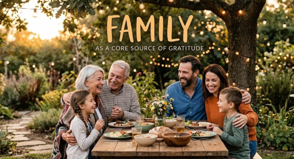 Family as a Core Source of Gratitude