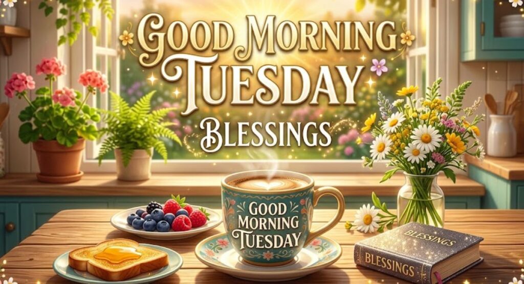 Good Morning Tuesday Blessings GIFs