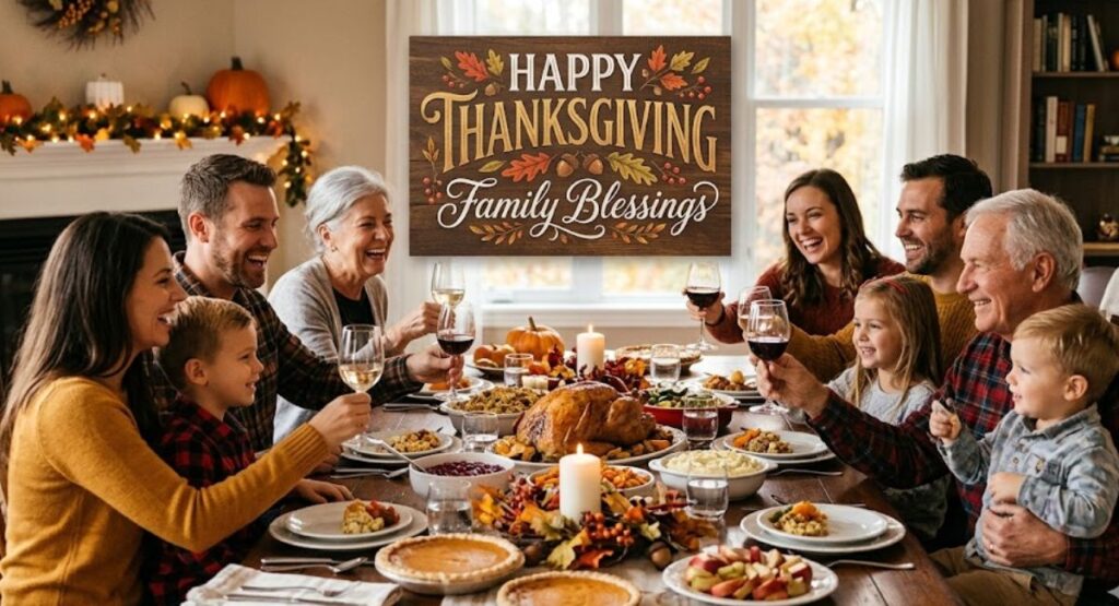 Happy Thanksgiving Family Blessings