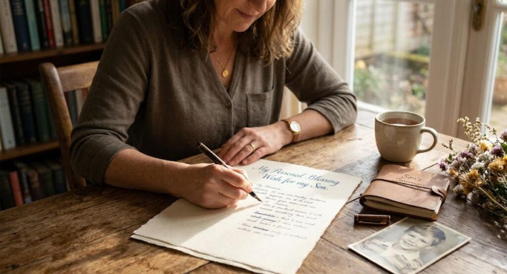How to Write Personal Blessing Wishes for Your Son