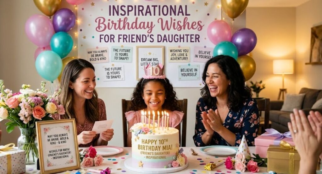 Inspirational Birthday Wishes for Friend’s Daughter