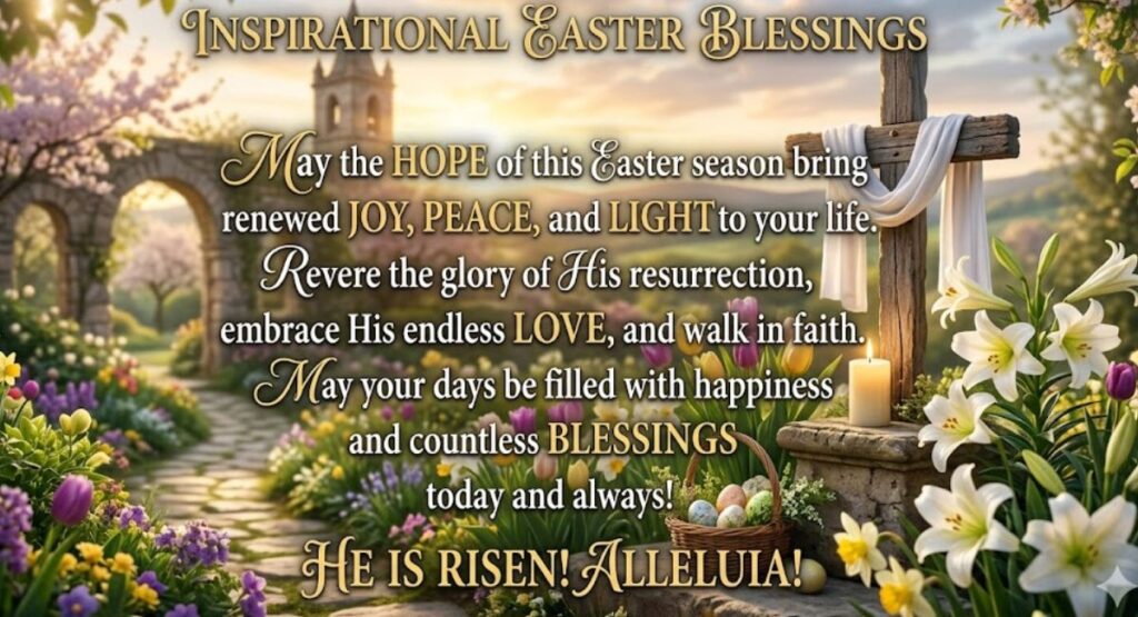 Inspirational Easter Blessings Quotes