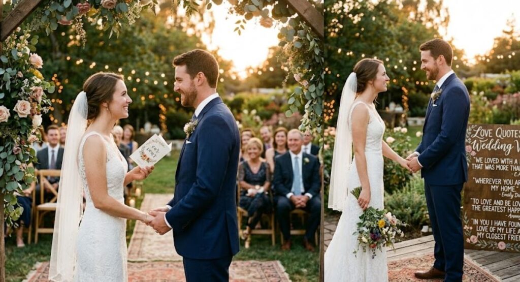 Love Quotes for Wedding Vows