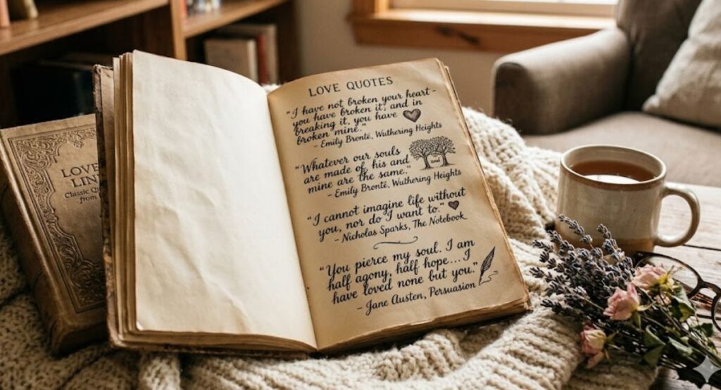 Love Quotes from Books