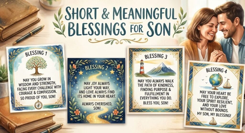 Short and Meaningful Blessing Wishes for Son