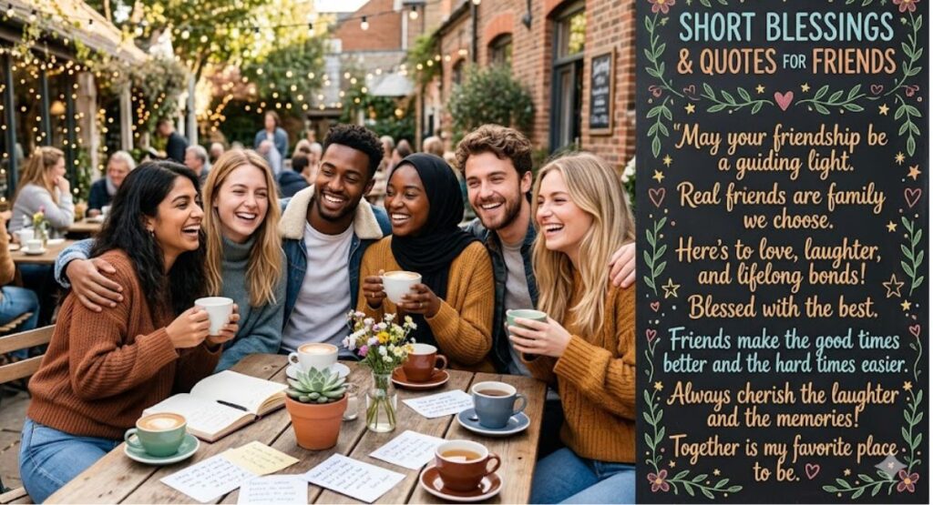 Short Blessings & Quotes for Friends