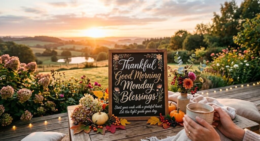 Thankful Good Morning Monday Blessings