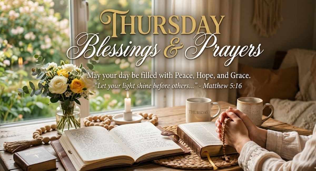 Thursday blessings and prayers