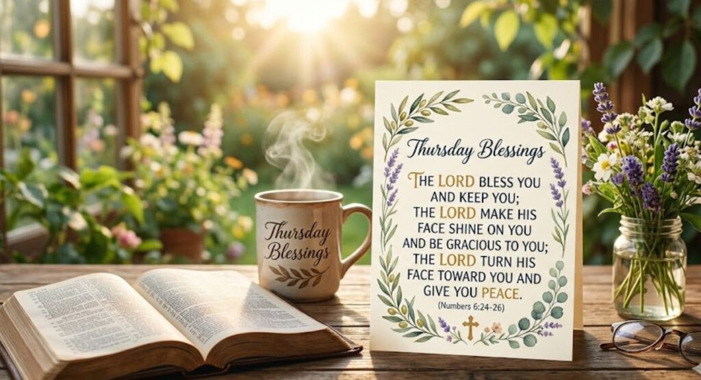 Thursday Blessings Bible Verse