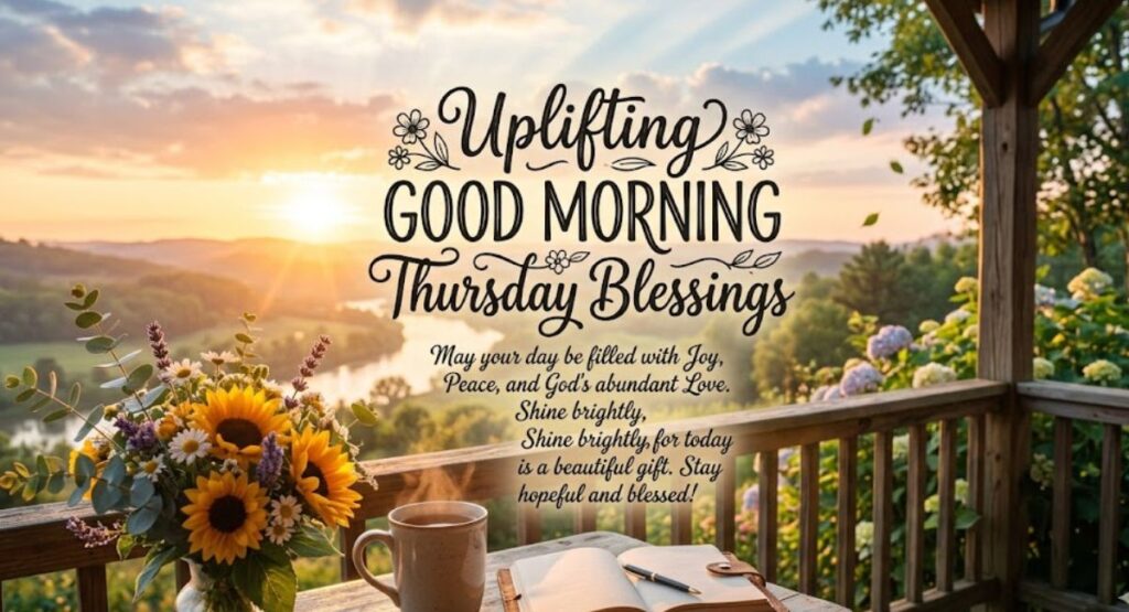Uplifting Good Morning Thursday Blessings