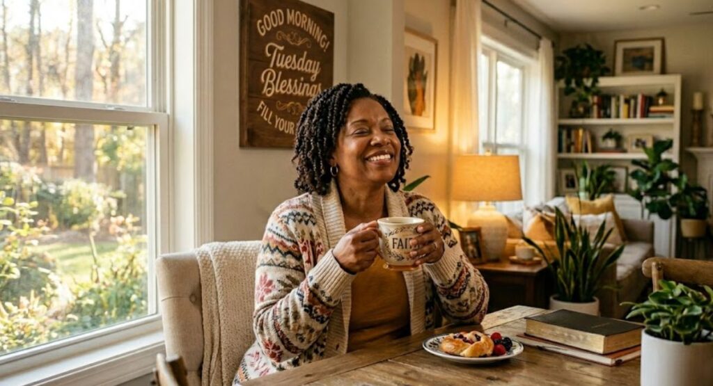 Good Morning African American Tuesday Blessings Fill Your Soul