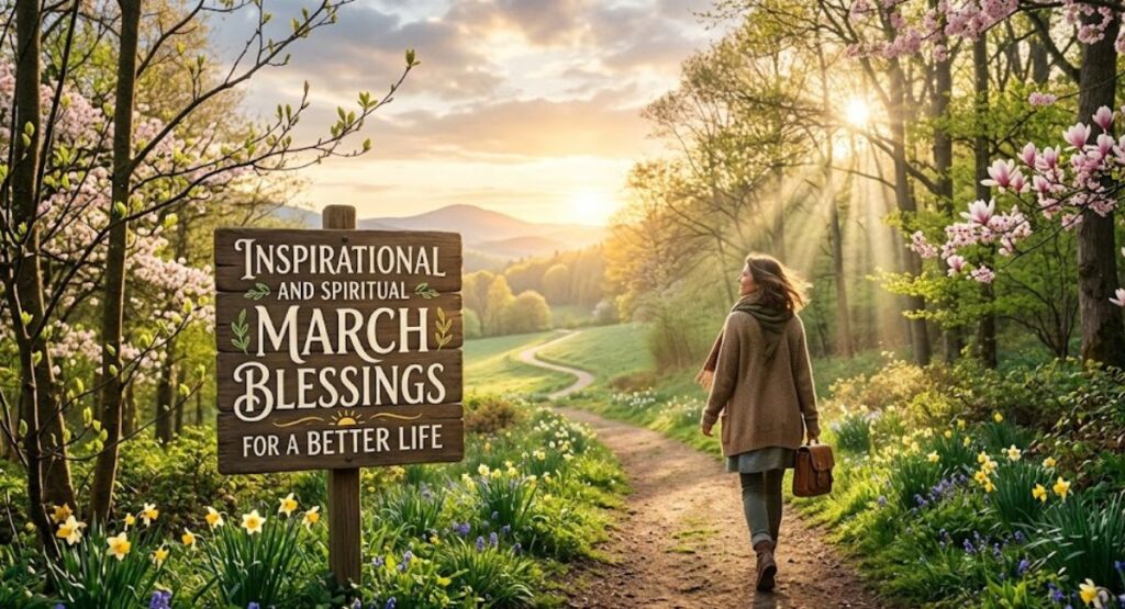 Inspirational and Spiritual March Blessings for a Better Life