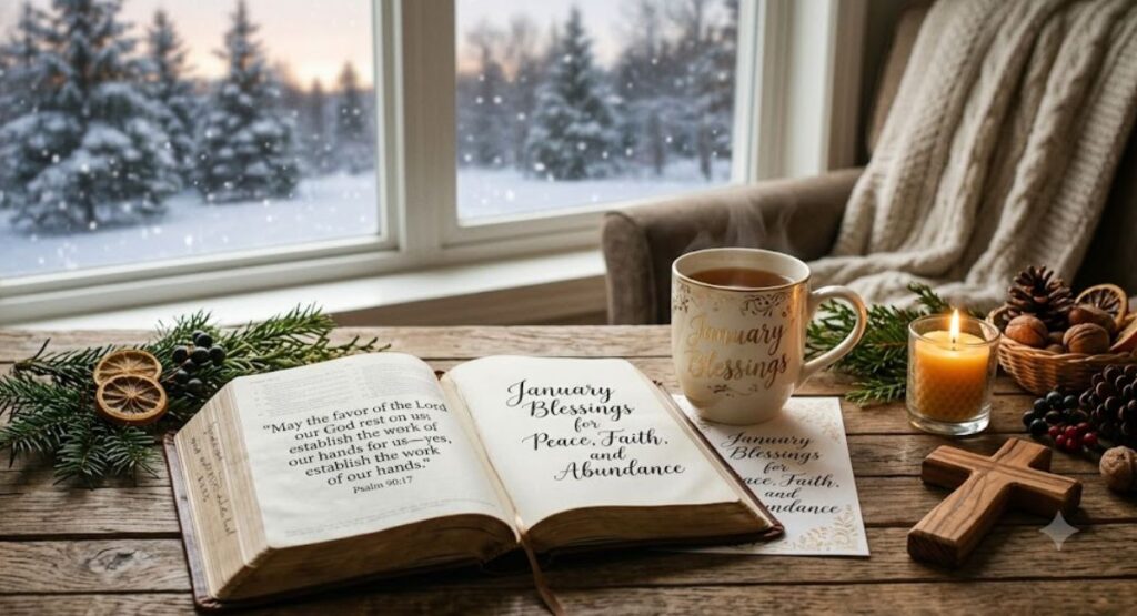 January Blessings for Peace, Faith, and Abundance