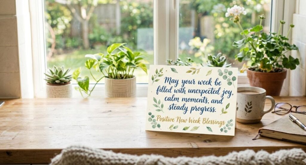 Positive New Week Blessings