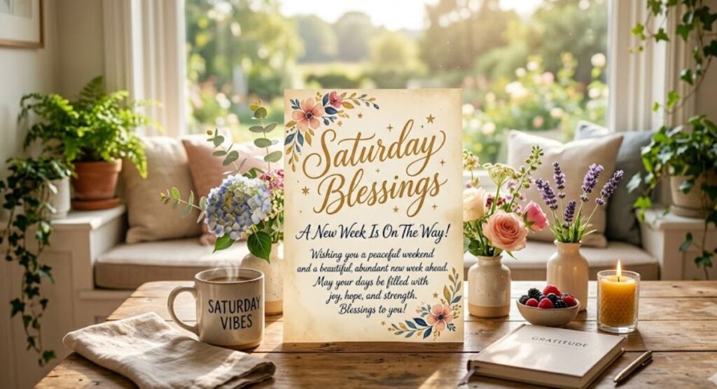 Saturday New Week Blessings