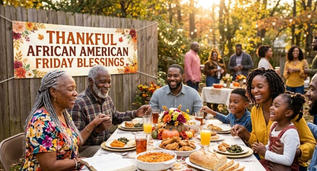 Thankful African American Friday Blessings